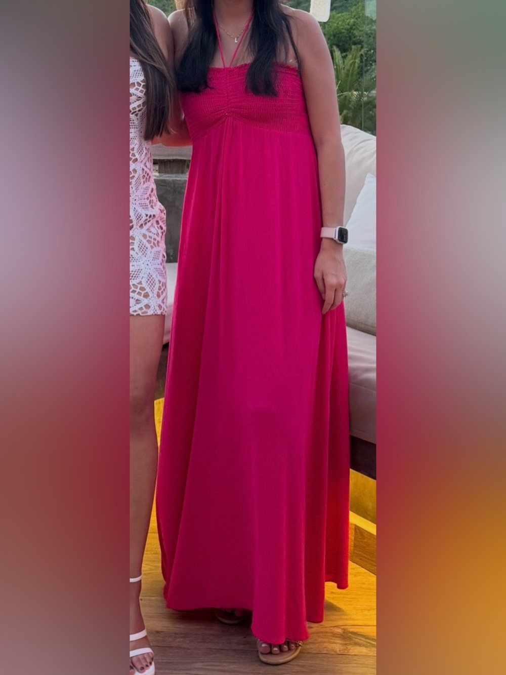 Fuchsia Maxi Dress